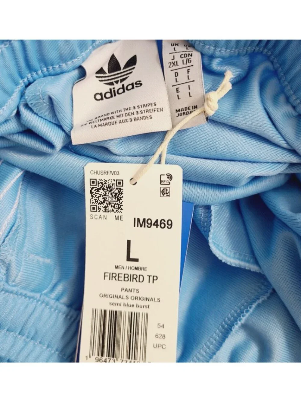 Adidas Originals Firebird Track Pants IM9469 Size L Blue